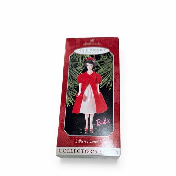 Hallmark Other - 1998 Hallmark Keepsake Barbie Silken Flame Ornament Vintage Collector Series